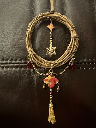 Autumn Star Wreath Ornament