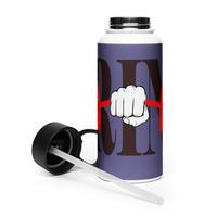 Stainless steel water bottle with a straw lid (Grind) - Thumbnail 1
