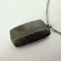 Rectangular Boulder Opal in Sterling Silver - Thumbnail 3