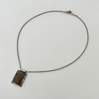 Horizontal Boulder Opal Necklace - Thumbnail 2