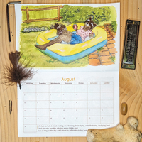 2026 Animal Women Calendar (5.5x8.5 inches) - Thumbnail 1