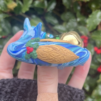 Jangle the sleepy christmas bell dragon