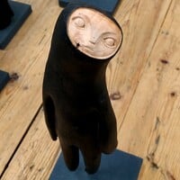 Wooden sculpture by Tach Pollard "Wind Walker"  - Thumbnail 3