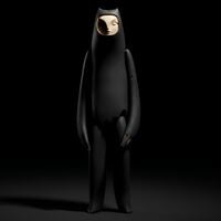 Wooden sculpture by Tach Pollard "Basajaun" - Thumbnail 5