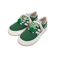 Cute Green Frog Casual Shoes - Thumbnail 1
