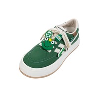 Cute Green Frog Casual Shoes - Thumbnail 5