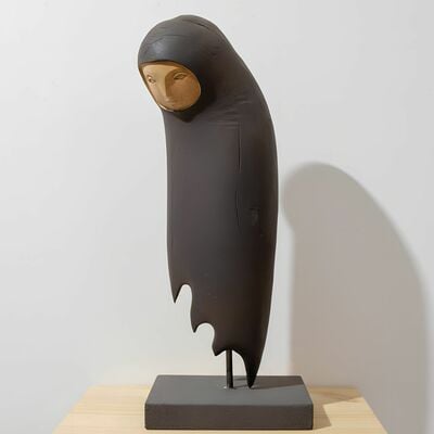 Wooden sculpture by tach pollard  "taliesin"  - Thumbnail 5