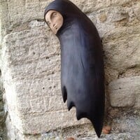 Wooden sculpture by Tach Pollard  "Taliesin"  - Thumbnail 2