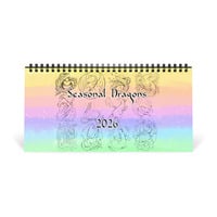 Seasonal Dragons Desk Calendar 2026 - Thumbnail 6