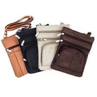 Genuine Leather Hand Crafted Crossbody Mini Purse - Thumbnail 1