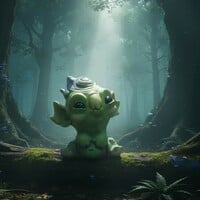 Art Creature by El Dodo Albino "Kodama Color"  - Thumbnail 9
