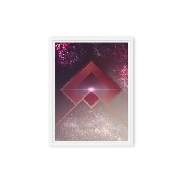 Galaxy Framed canvas