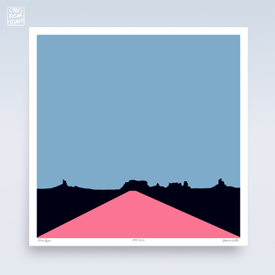 American water 16 inch x 16 inch print