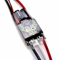 Castle Creations CCR010016300 Talon 60 6S MAX Heavy Duty 60A Brushless Electronic RC Speed Control ESC  W/BEC - Thumbnail 1