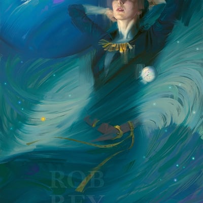 The winds of neptune - print of original oil painting - Thumbnail 1