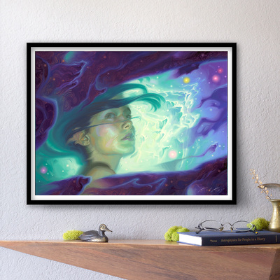 Nebulae - print of original oil painting