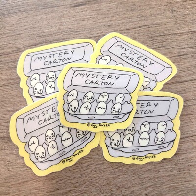 Mystery Carton sticker (sticker only!!)