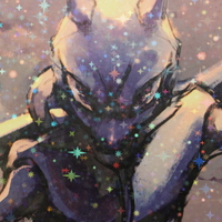 Large art print - Mewtwo - Thumbnail 1
