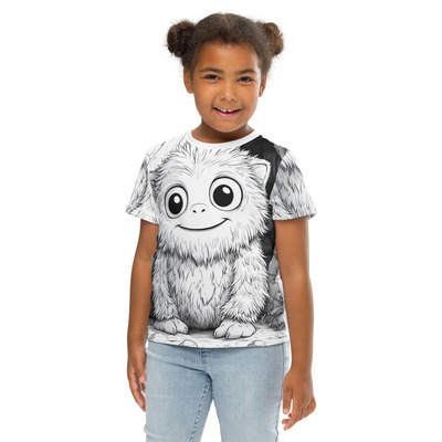 Baby boddy  troll kids crew neck t-shirt