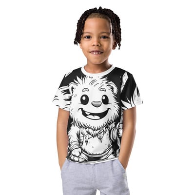 Torch troll kids crew neck t-shirt