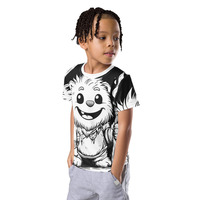 Torch troll Kids crew neck t-shirt - Thumbnail 2
