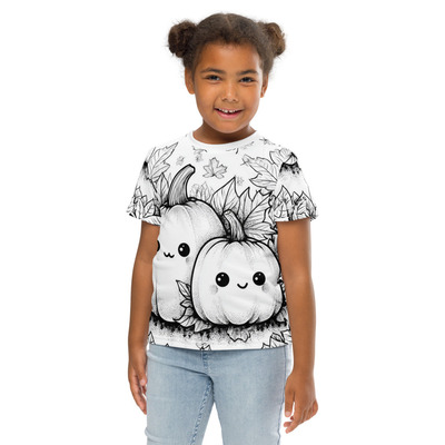 Pumpkins love crew neck t-shirt