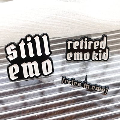 Free shipping-emo pins 