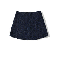 Stylish, relaxed, sexy bodycon woven midi skirt - Thumbnail 1