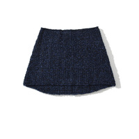 Stylish, relaxed, sexy bodycon woven midi skirt - Thumbnail 2