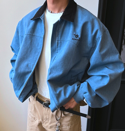 Free Shipping-VINTAGE LOOSE CASUAL JACKET