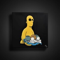 Painting by RX Strip "Light Off Yellow"  - Thumbnail 1