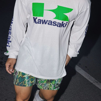K A W A S A K I FLYING K LONG SLEEVE TEE - Thumbnail 2