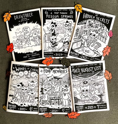 Maetober DEFINITIVE BUNDLE (All 6 artbooks)