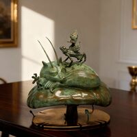 Bronze Sculpture by Dhani Barragan & Jorge Carrasco "Sweet Fox Dreams"  - Thumbnail 8