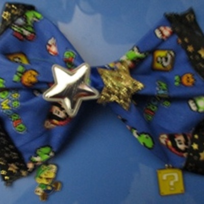Japanajuku super mario bros themed hairbows - Thumbnail 1