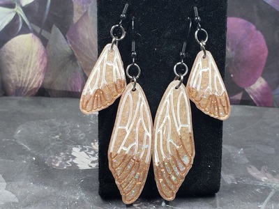 Double Butterfly Earrings Set #1