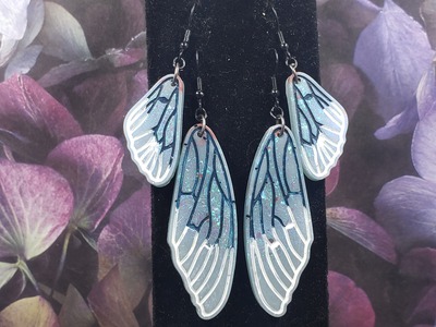 Double Butterfly Earrings Set #3