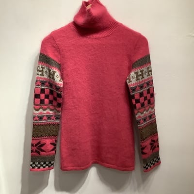 Hysteric Glamour pink highneck sweater