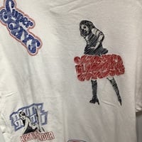 Mens Hysteric Glamour embroidery tee  - Thumbnail 1