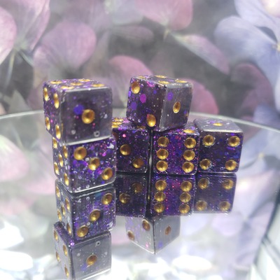 Glitter sneeze drop d6 set - Thumbnail 1