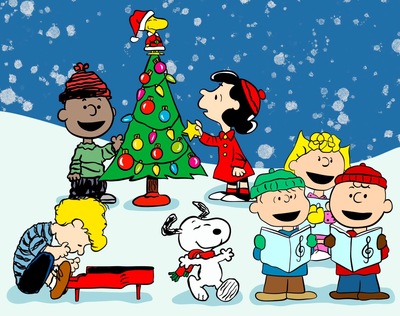 Cartoon Carolers Print