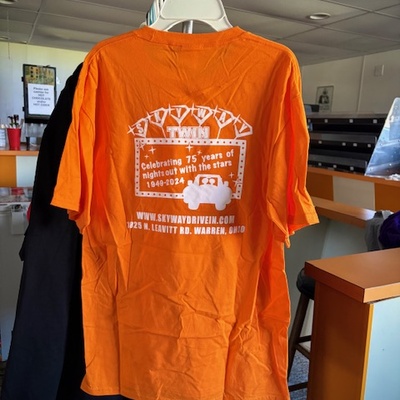 T-shirt - orange 75th anniversary
