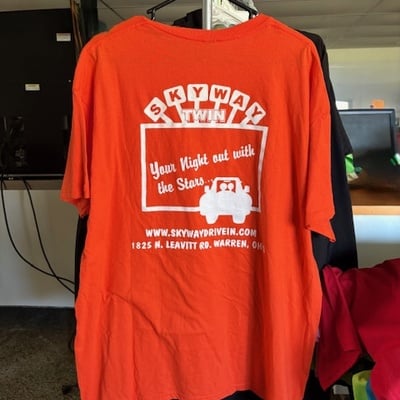 T-shirt - dark orange