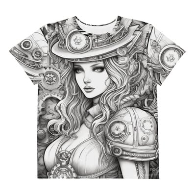 Lady lorain youth crew neck t-shirt