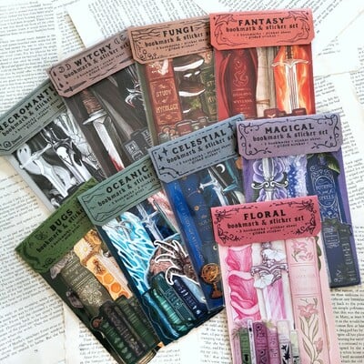 Themed bookmark & sticker sets - Thumbnail 1