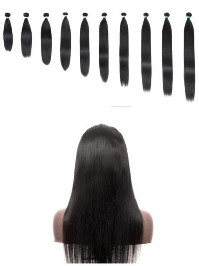 SINGLE DONOR, RAW — Straight bundles