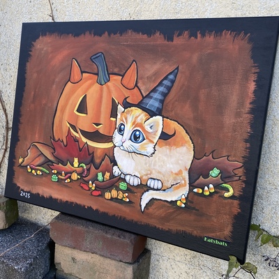 HALLOWEEN CANDY 18x24