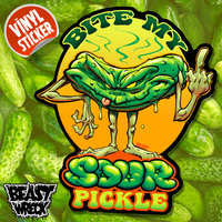 SOUR PICKLE Vinyl Sticker - Thumbnail 1