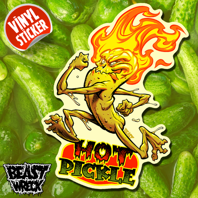 HOT PICKLE Vinyl Sticker