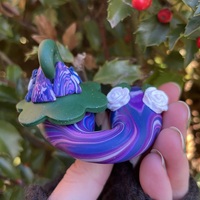 Violet the Sleepy Purple Flower Witch - Thumbnail 1